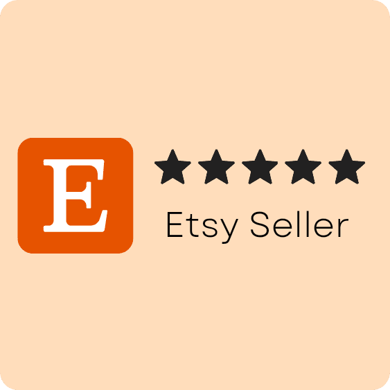 5 Sterne Bewertungen auf Etsy
